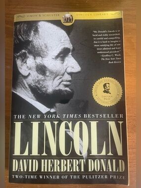 Lincoln by David Herbert Donald (1996, Trade Paperback) B266